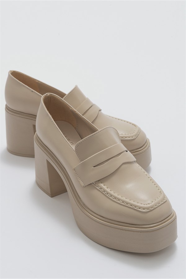 16-650-3-BEJALAS Bej Kadın Ayakkabı