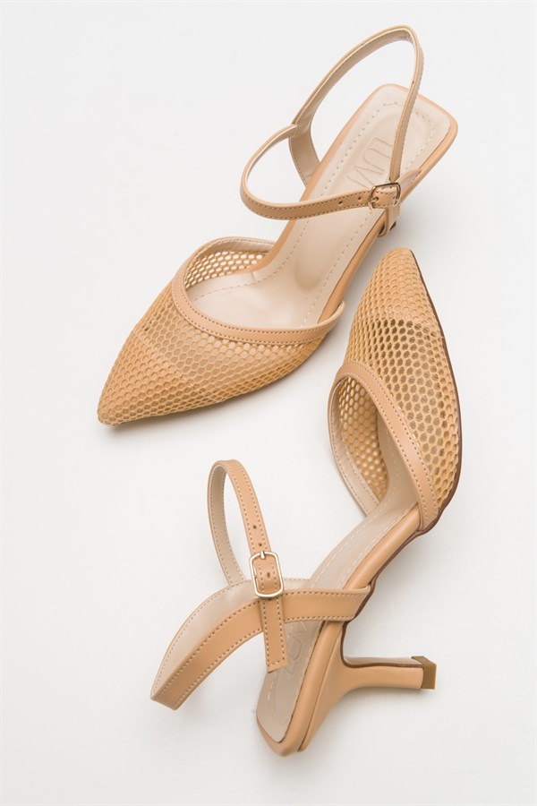 71-6205-5-TENCHIC Ten Kadın Topuklu Ayakkabı