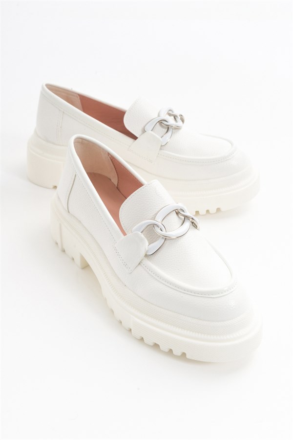 46-806-2-BEYAZ CILTDEMI Beyaz Cilt Kadın Günlük Ayakkabı