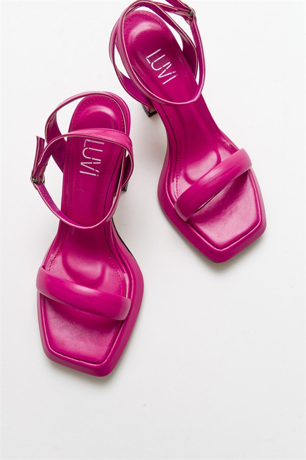 124-3901-3-FUSYA CILTLIYA Fuşya Cilt Kadın Topuklu Ayakkabı