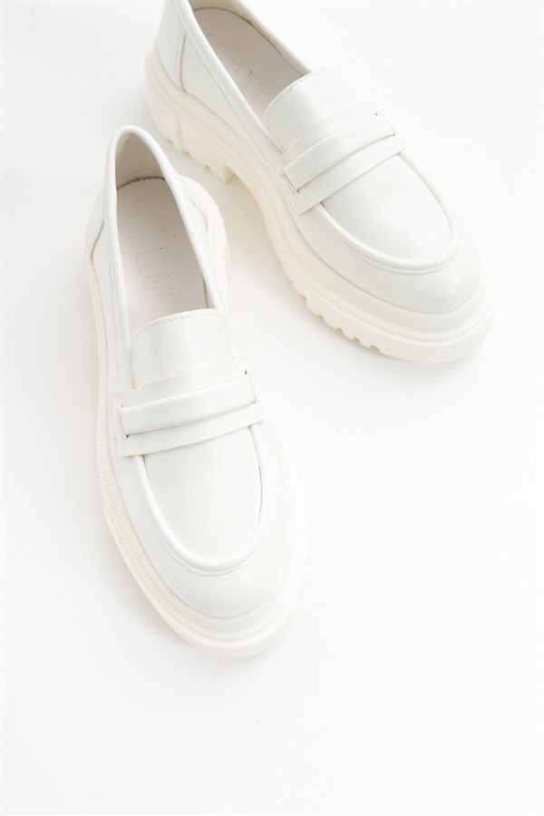 46-808-4-BEYAZ CILTMILY Beyaz Cilt Kadın Günlük Ayakkabı