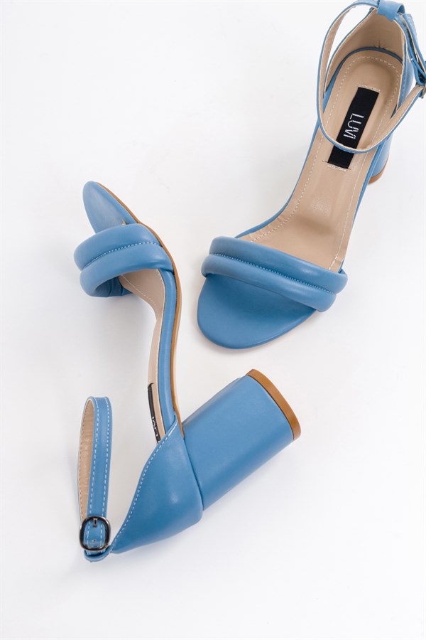25-1903-4-MAVI CILTMARA Mavi Cilt Kadın Topuklu Sandalet
